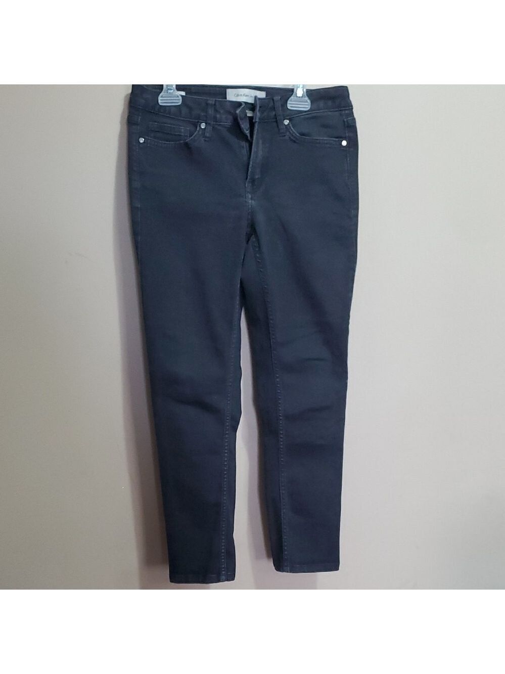 Calvin Klein Women's Ultimate Skinny Black Jeans Size 28/32